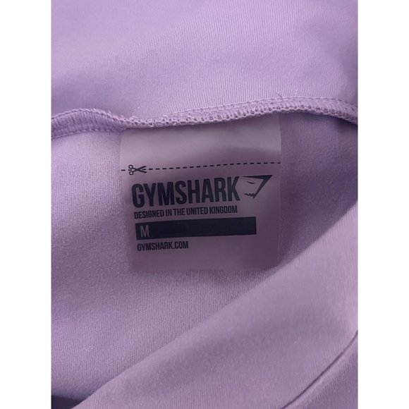 gymshark legging yoga pants women's pink size medium pockets v waistband - Picture 3 of 4